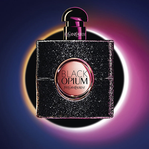 black opium edp bottle advert